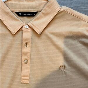 Travis Mathew Men's Yellow/Gold Polo